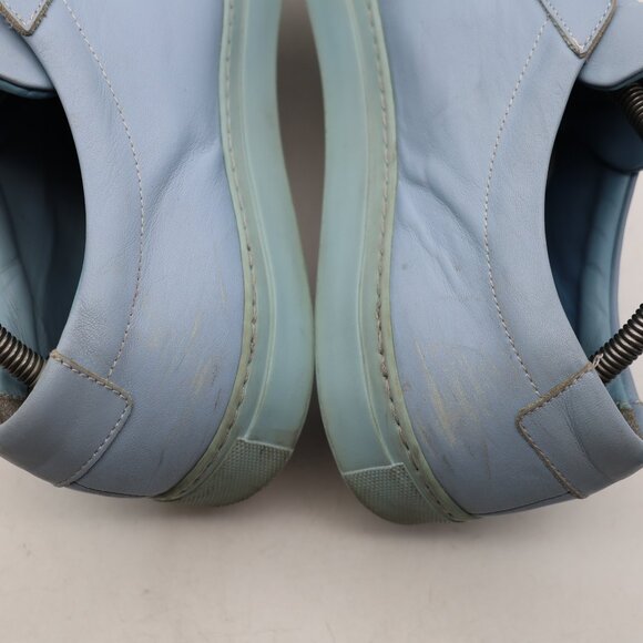Common Projects Achilles Low Men's EU 44 Leather Powder Blue Trainers Sneakers - Picture 11 of 12